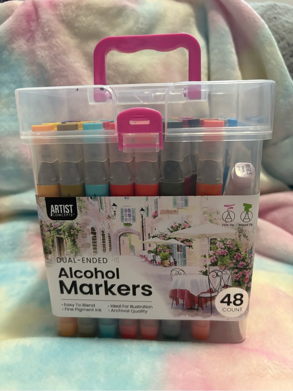 48-count dual ended alcohol markers